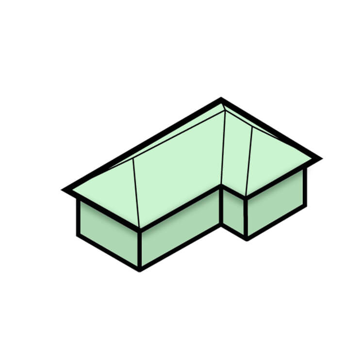 Cross Hipped Roof