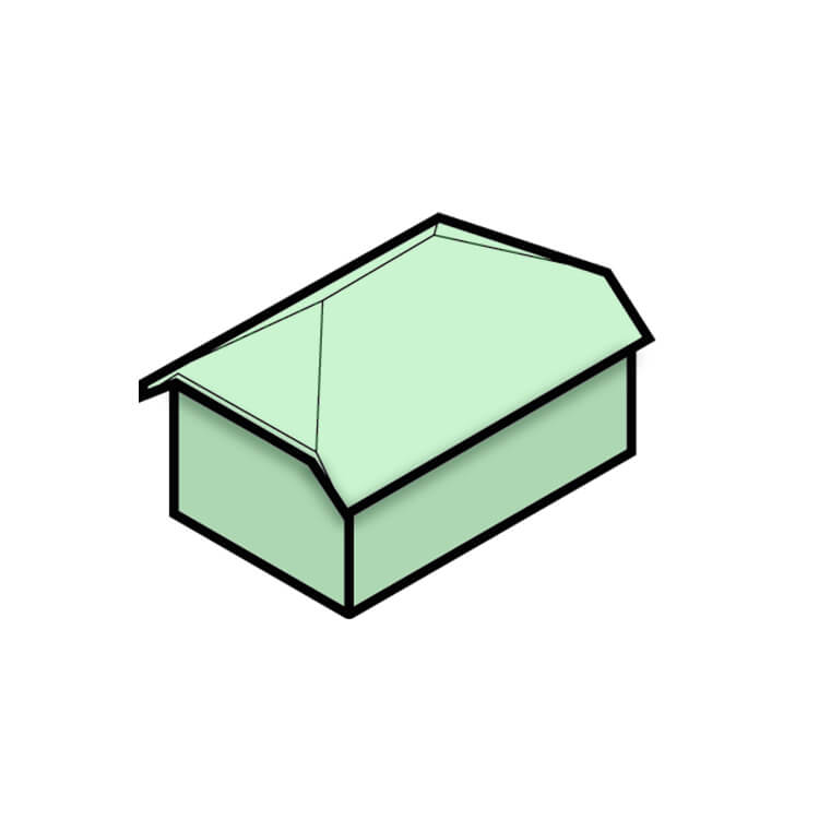 Half Hipped Roof