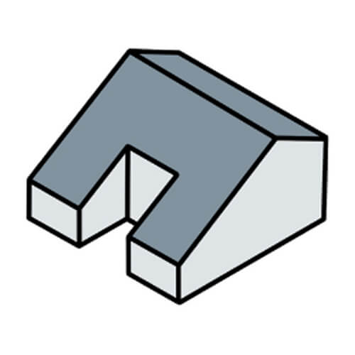 Dropped Eaves Roof