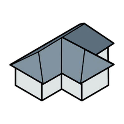 Hip and Valley Roof