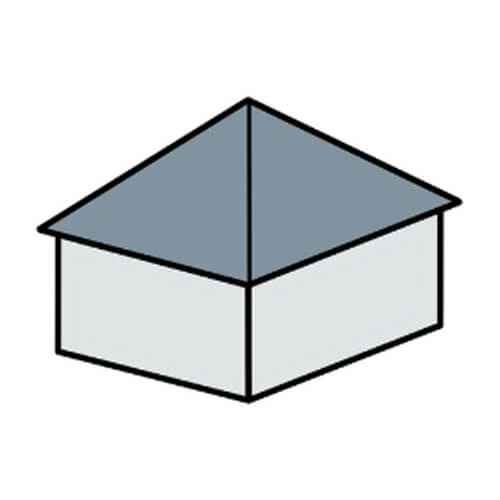 Pyramid Hip Roof