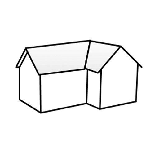 Cross Gable Roof
