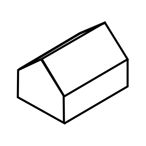 Front Gable Roof